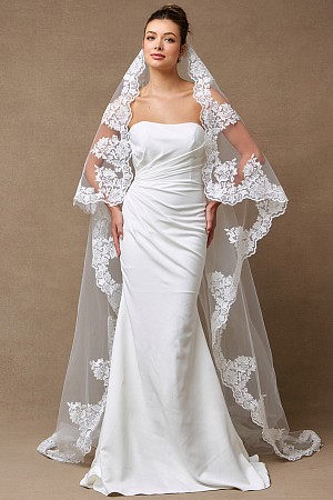 Cathedral-Length Wedding Veil
